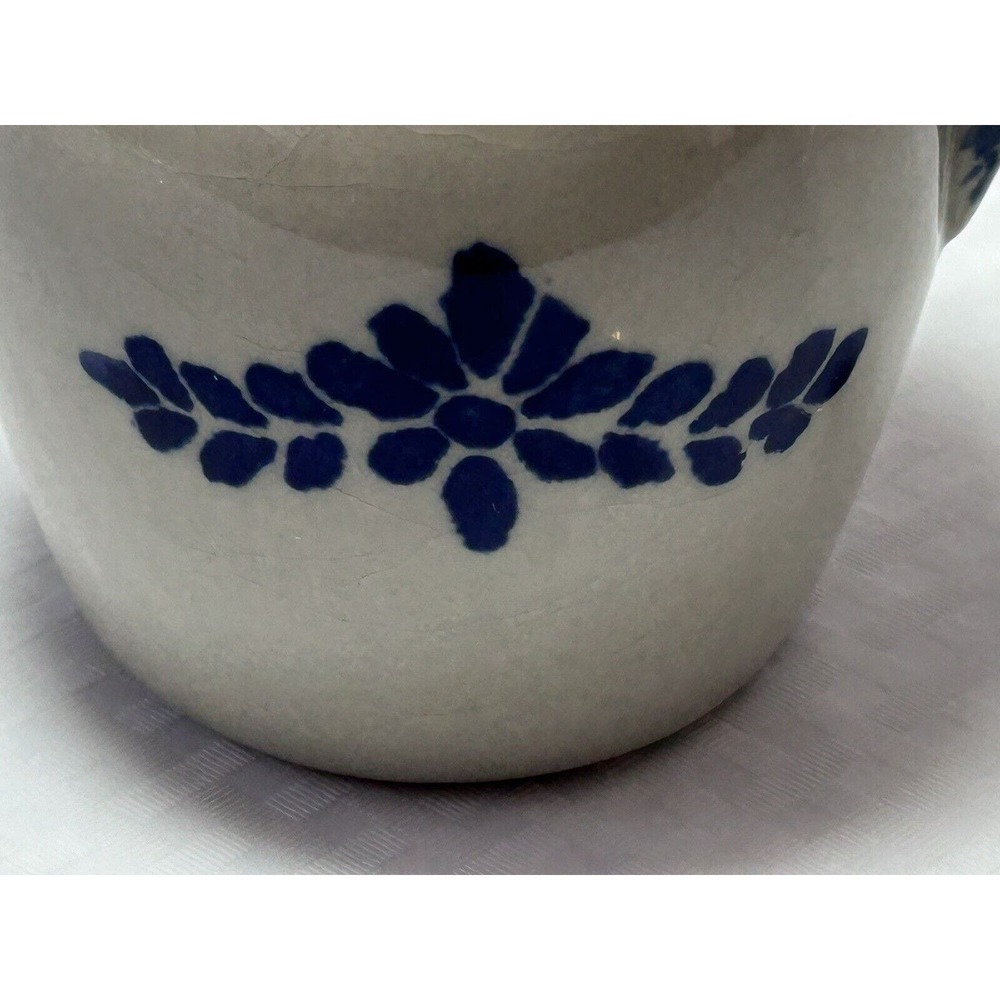 Loomco 4” sponge‎ ware pottery creamer pitcher - Picture 5 of 9